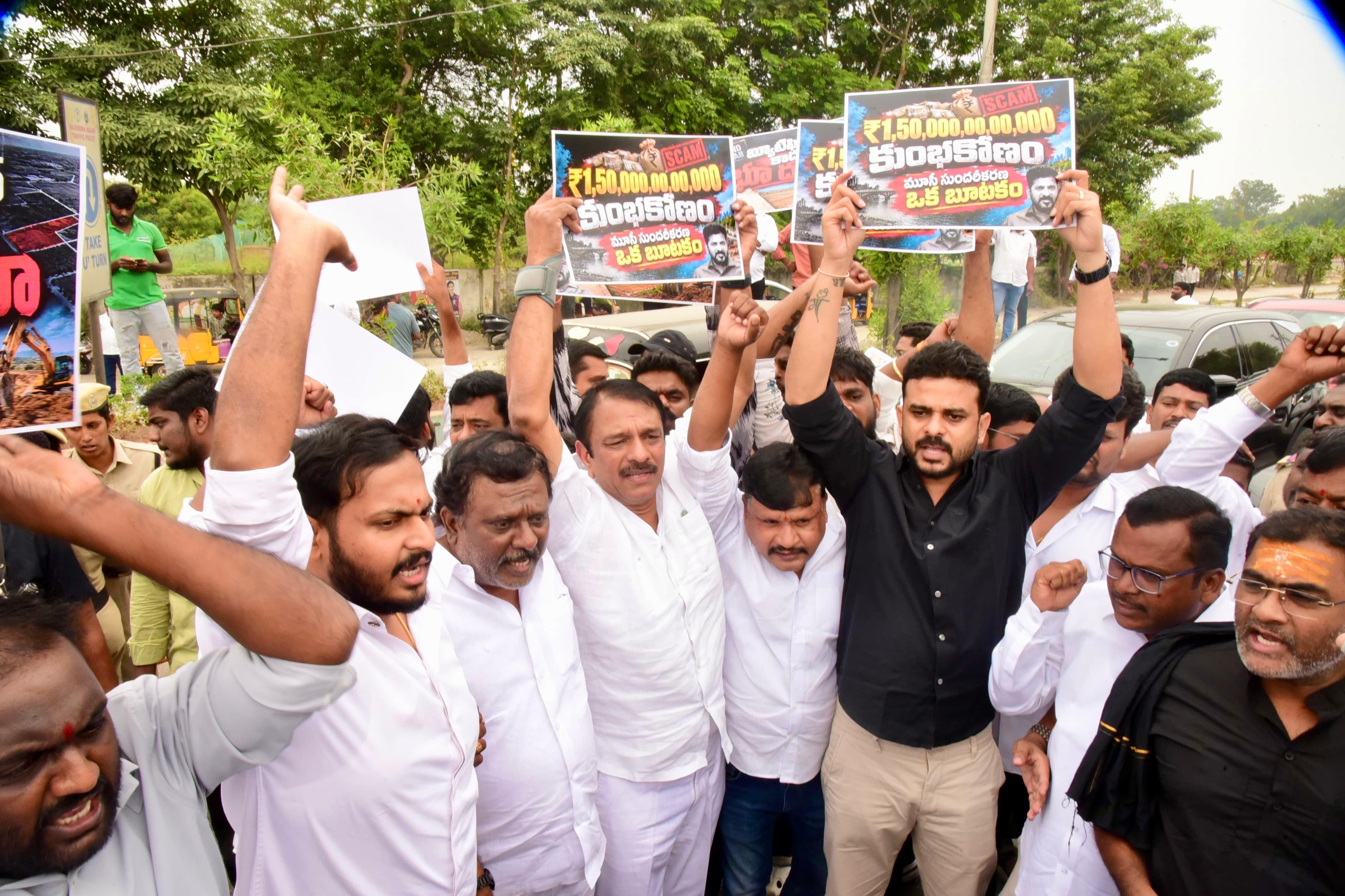 మూసీ బాధితులకు అండగా బీఆర్‌ఎస్‌.. అక్రమ అరెస్టులపై ఆగ్రహం  ప్రజాభిప్రాయ సేకరణకు వెళ్తే అడ్డుకుంటారా? ఎన్ని అడ్డంకులు సృష్టించినా బాధితుల పక్షాన పోరాడుతాం: జక్కిడి రఘువీర్ రెడ్డి